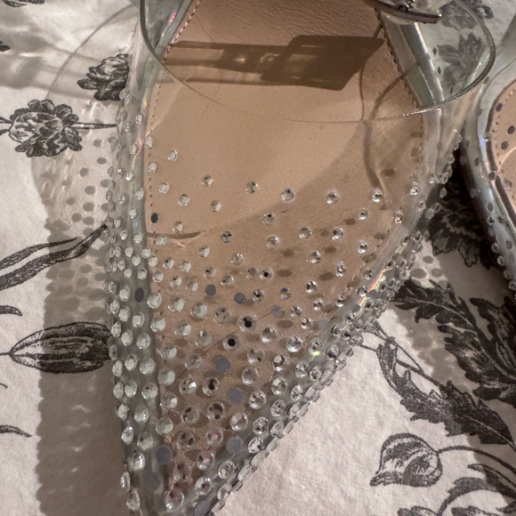 Aldo x Disney Womens Clear Cinderella Glass Slipper Pointed Toe Pump - Picture 5 of 11